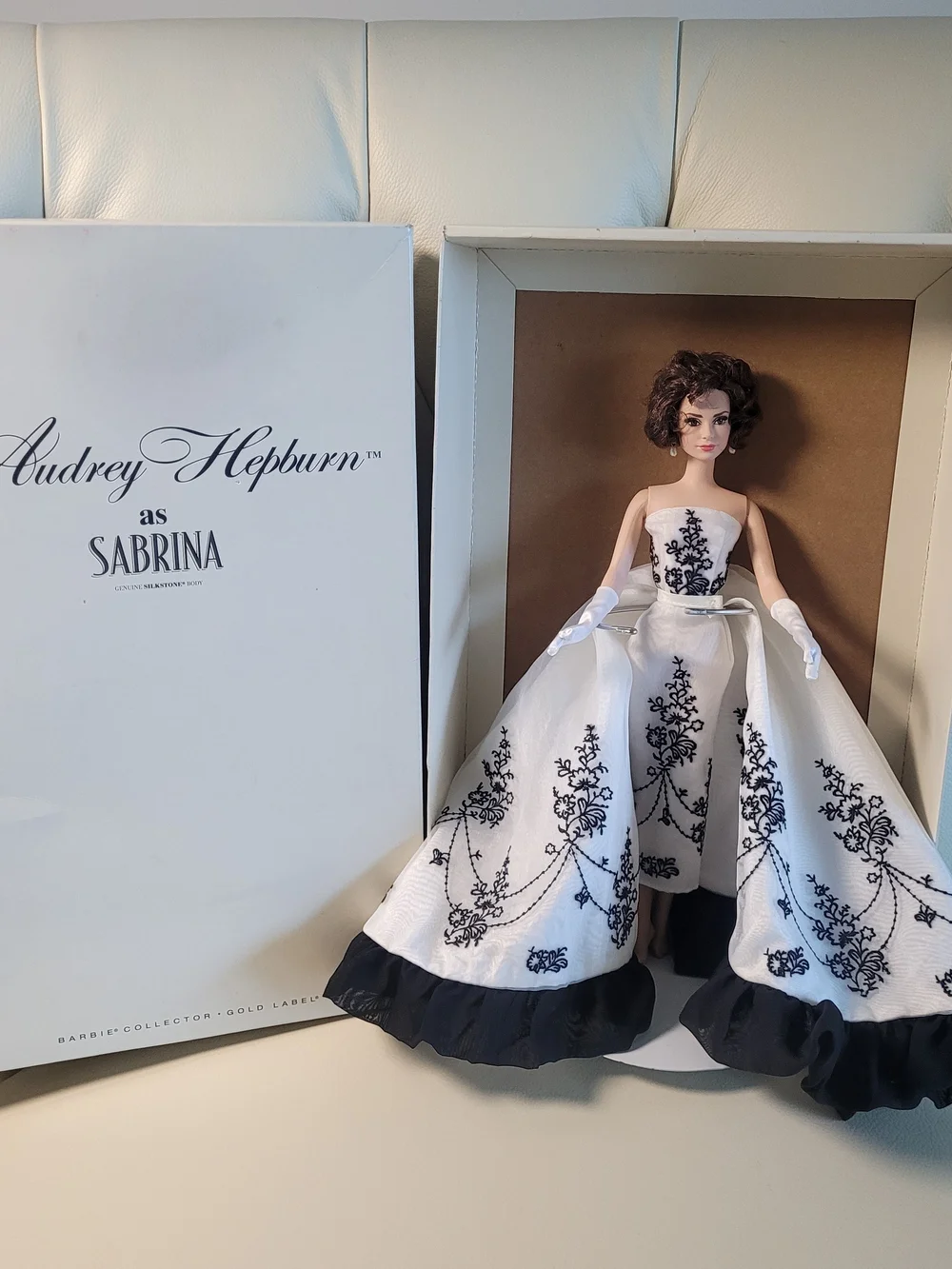 Vintage Barbie Collector Audrey Hepburn as Sabrina Doll 2012 Mattel No. X8277